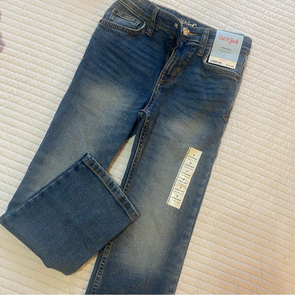 NWT— boys straight leg jeans (7)